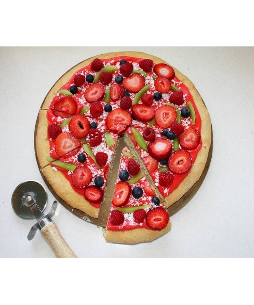 Pizza de Frutas Vermelhas