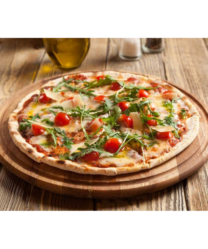 Pizza Fit ao molho de tomate