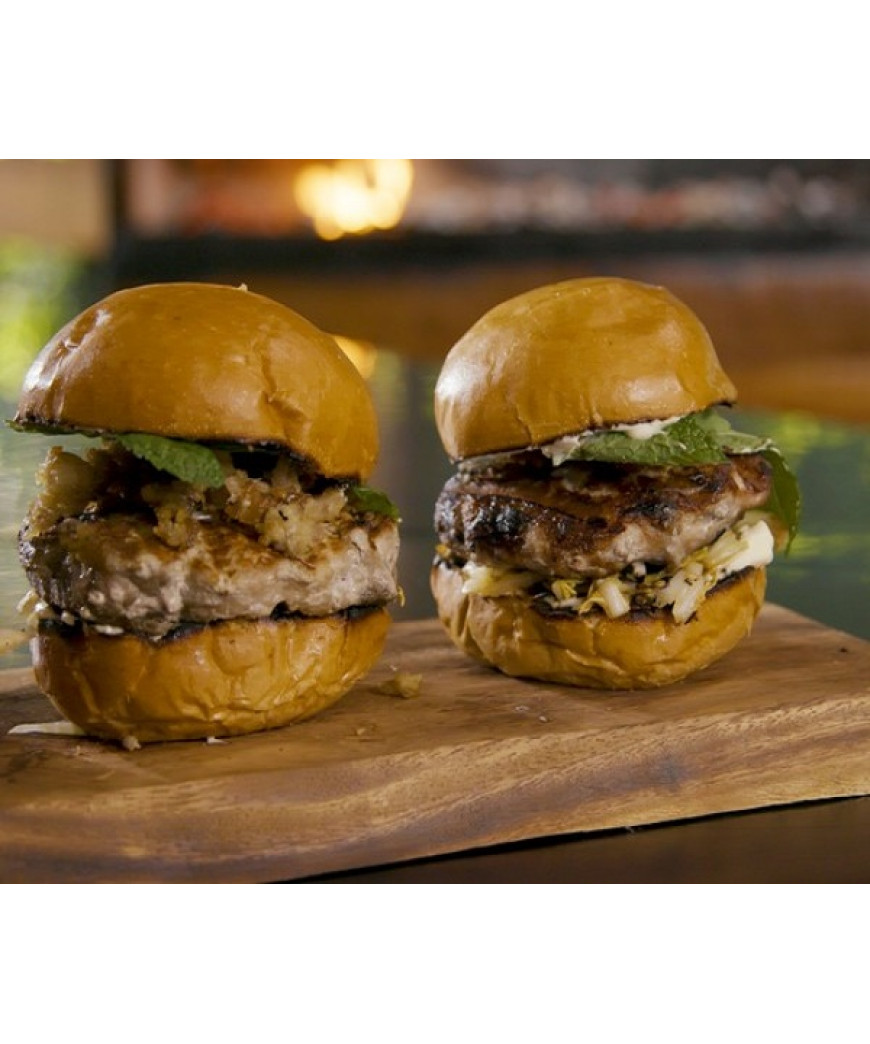 Hambúrguer Carne de Porco Clássica Hambúrguer Carne de Porco Clássica