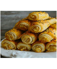 Rolls de Frango com queijo